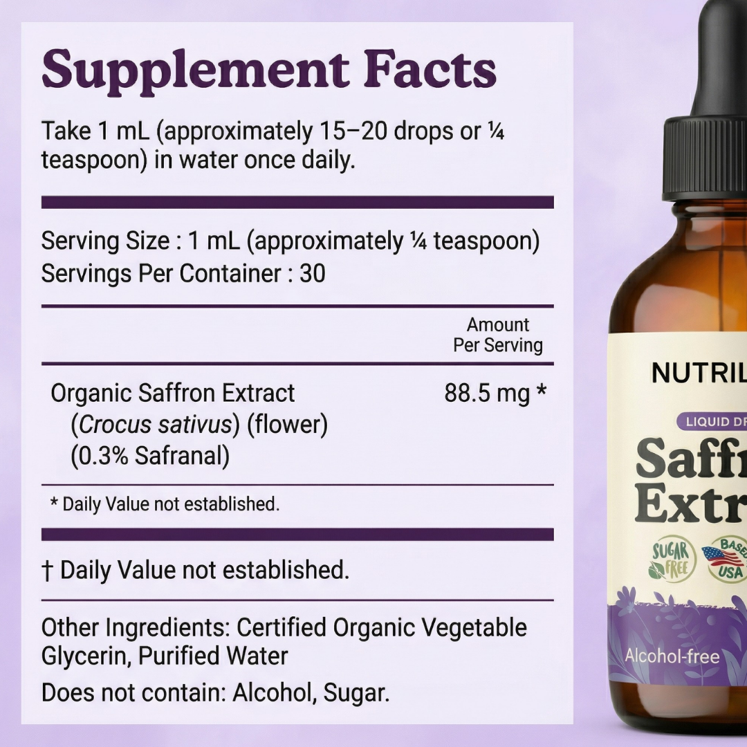 Saffron Drops